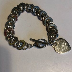 Tiffany silver bracelet.